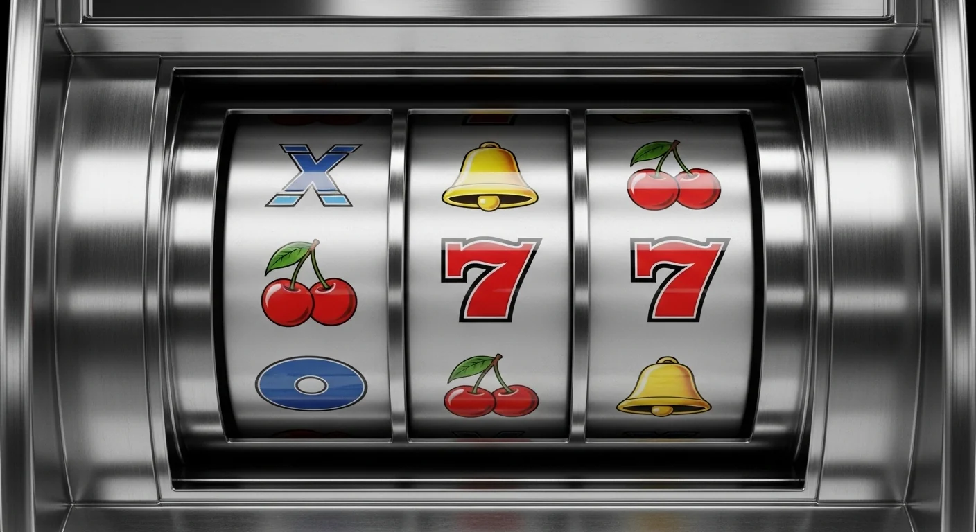Player enjoying online pokies on mobile